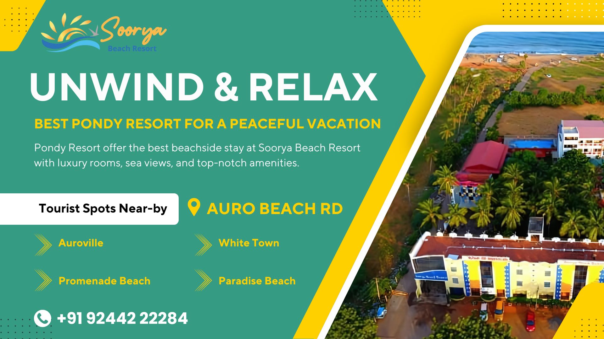 pondy resort soorya Beach Resort